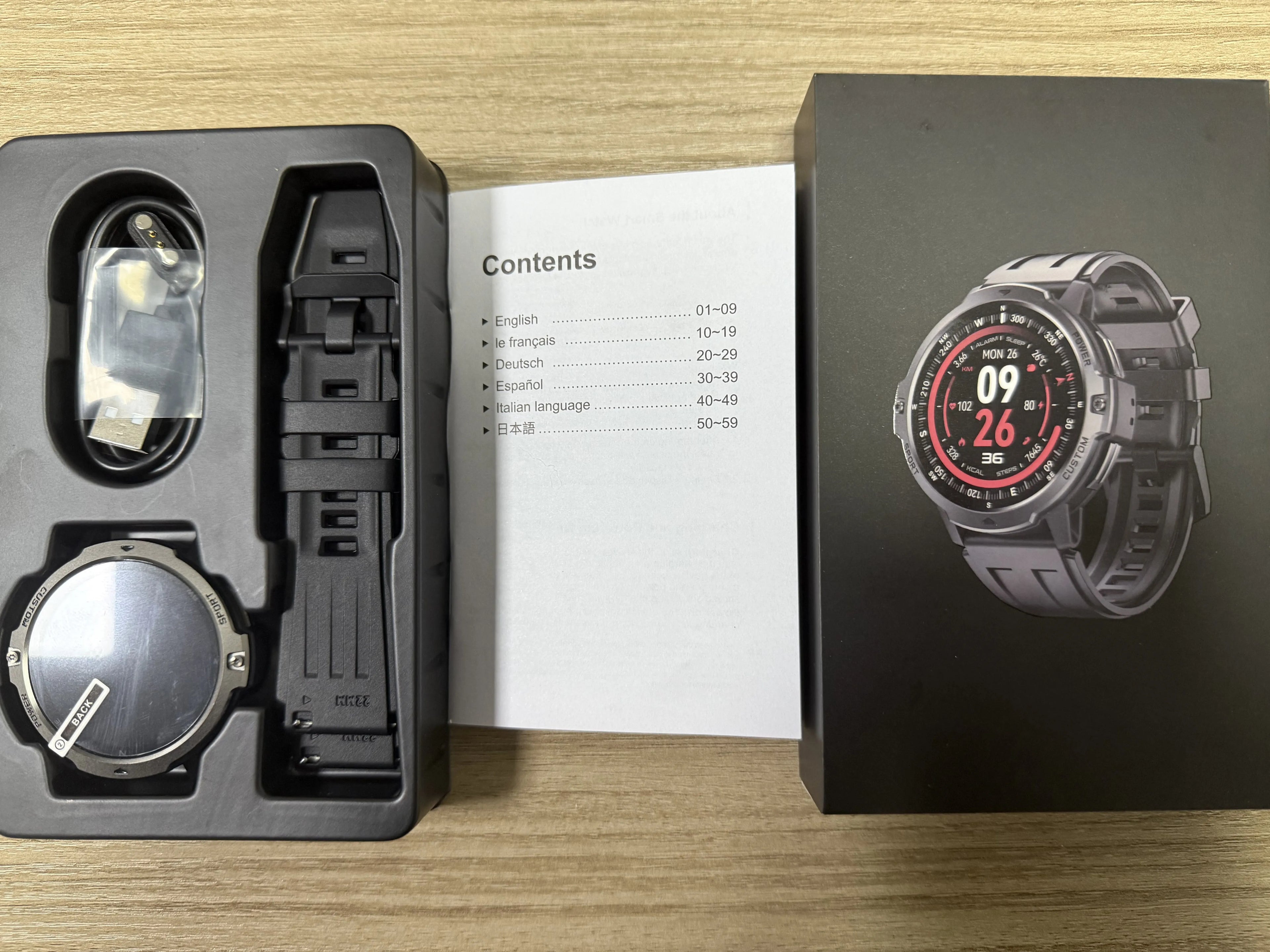 Novo original militar gps smartwatch relógio de fitness 3atm à prova dwaterproof água esportes relógios inteligentes para homem mulher luxo 2026 android