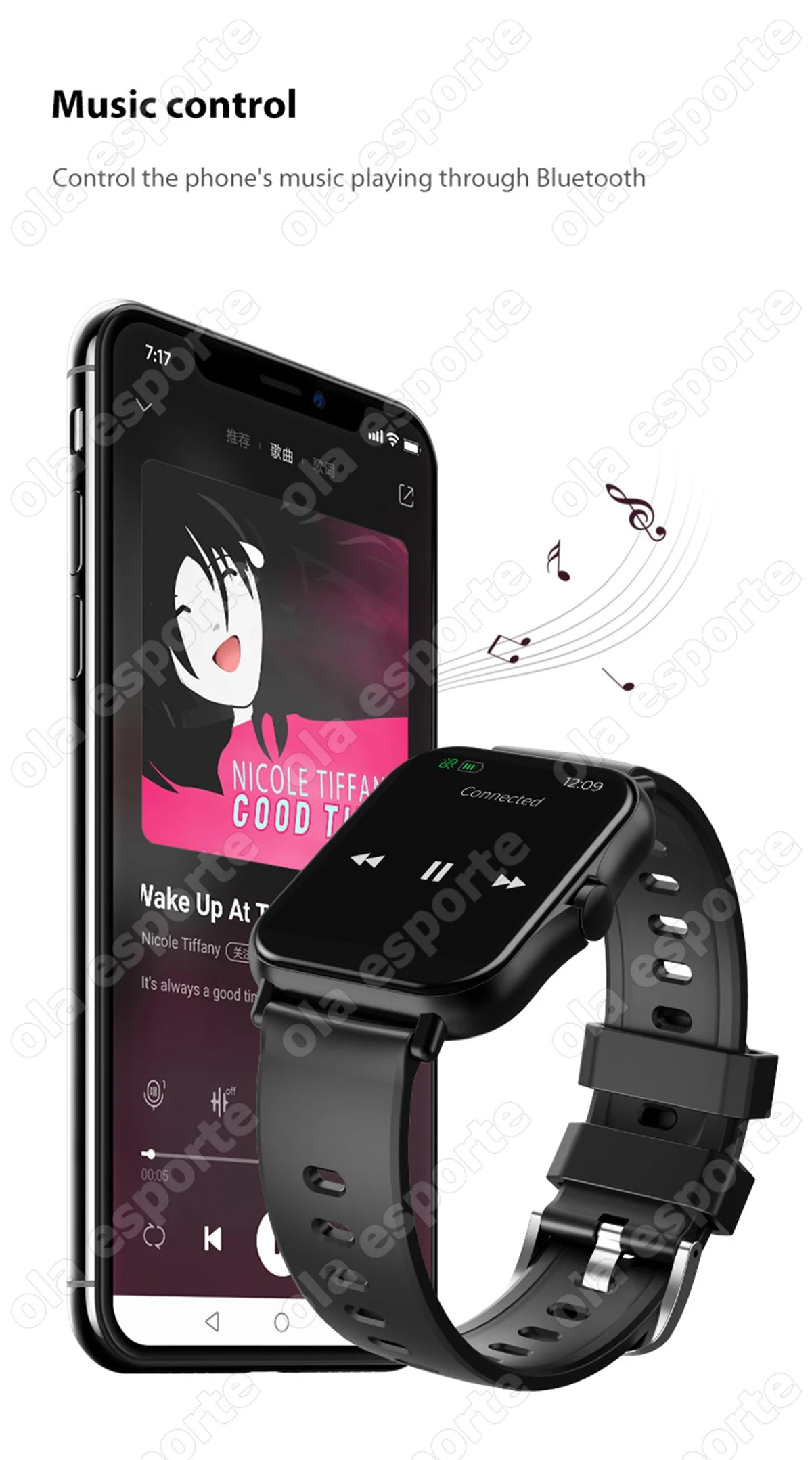 Relógio Inteligente 2026 para Android e iOS, Tela Colorida de 1.83 Polegadas, Bluetooth, Atende Chamadas, Monitor de Fitness, Smartwatch para Mulheres e Homens, Novo