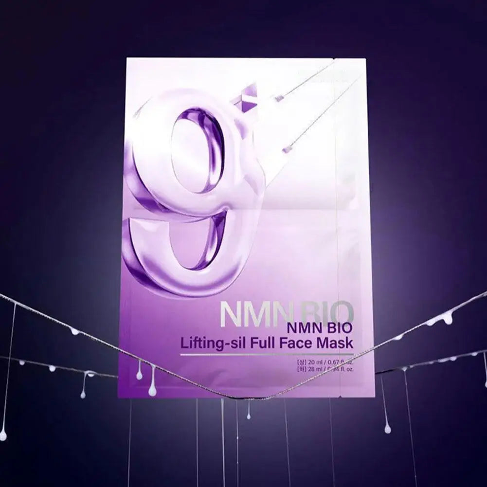 Numbuzin NO.9 NAD + BIO Máscara de levantamento Essência Reparação profunda Revitalizante Iluminador Suavizante da pele Criar pele radiante hidratada