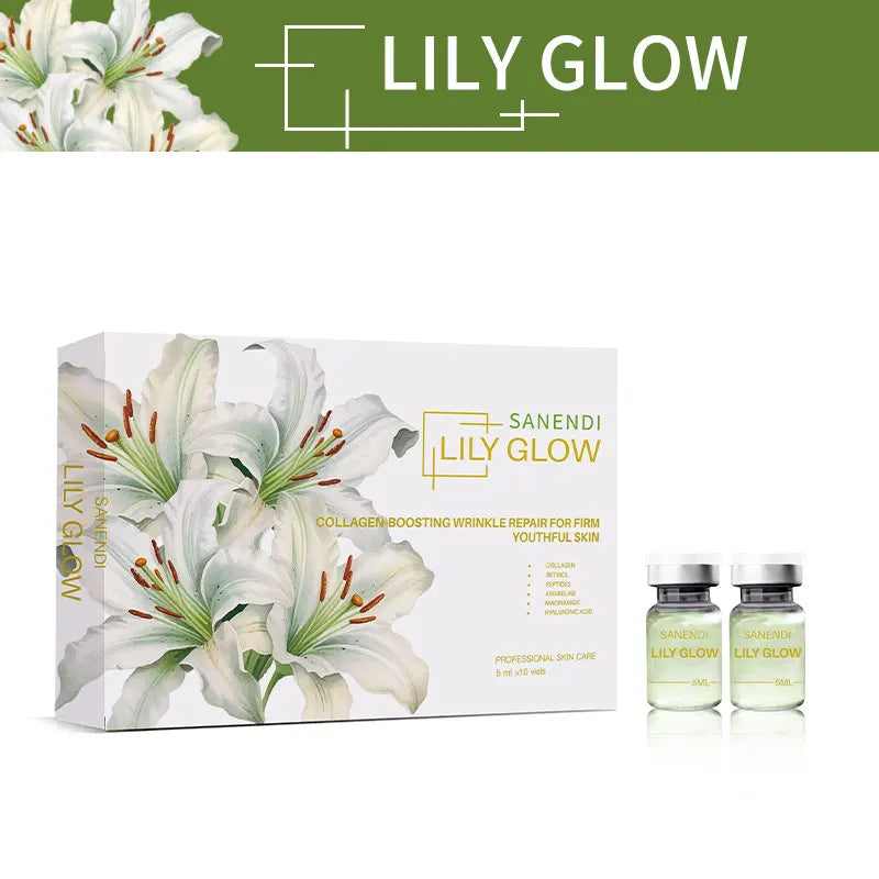 2025 ampola de colágeno líquido avançada 5ml ácido hialurônico infundido na pele niacinamida ilumina para brilho lily