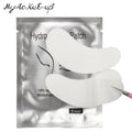 50 pares de remendo de extensão de cílios hidrogel almofada de olho gel adesivo de papel sob almofadas de olho remendos de cílios ferramenta de maquiagem suprimentos de beleza
