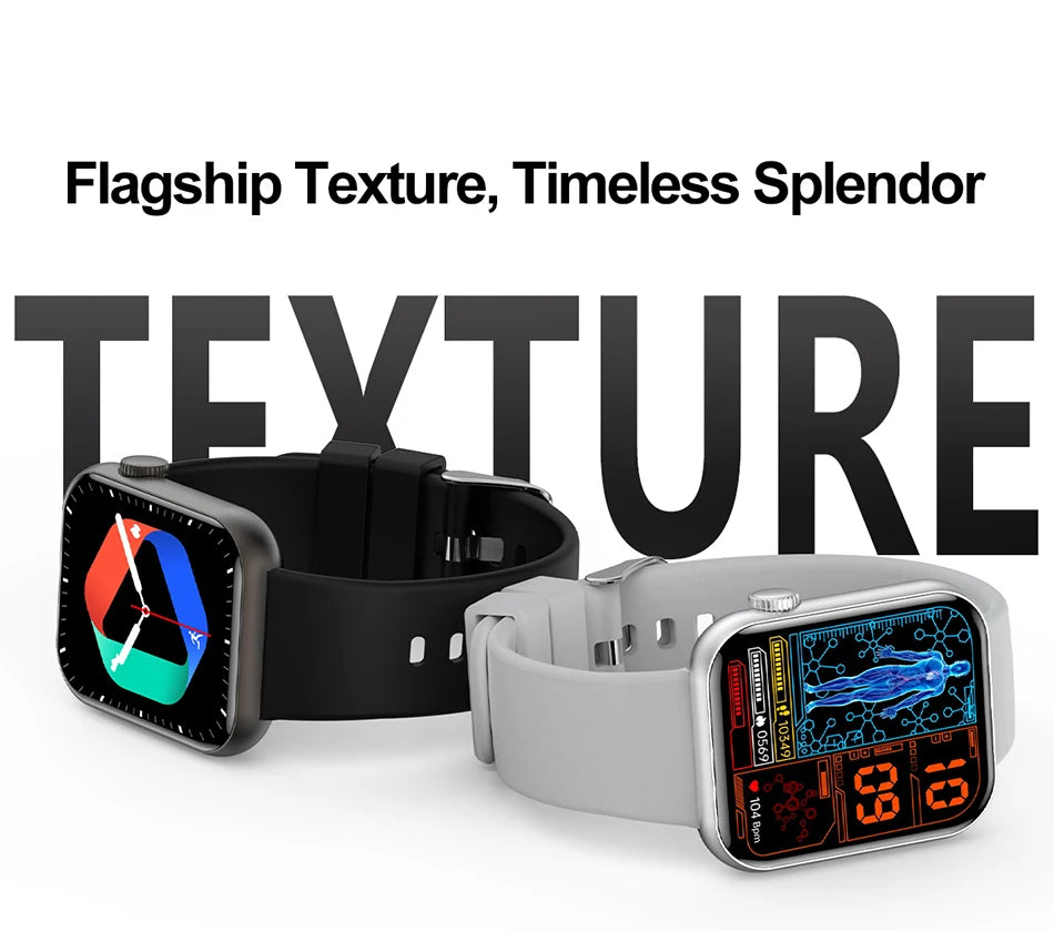 2025 novo relógio inteligente tela de toque completa bluetooth chamada ai voz freqüência cardíaca relógios à prova dwaterproof água pulseira esportiva smartwatch feminino