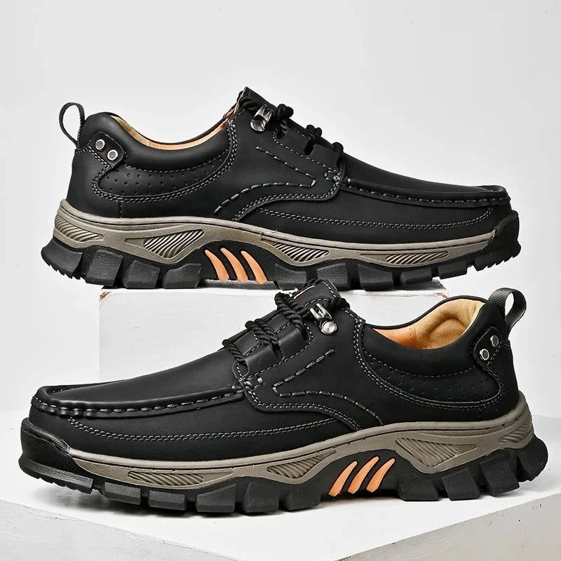 Nova chegada dos homens sapatos casuais feitos à mão mocassins de couro genuíno confortáveis sapatos de caminhada masculinos mocassins de qualidade tênis masculinos