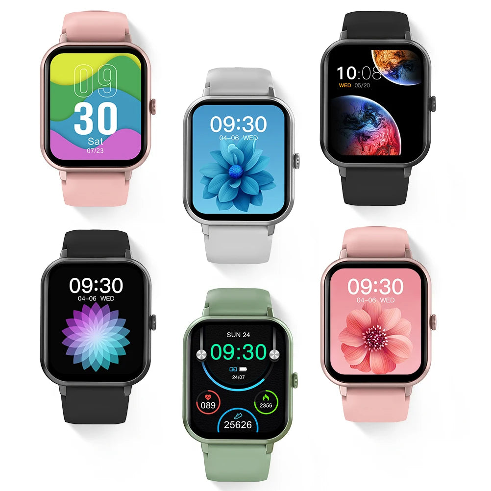 Novo Relógio Inteligente Digital com Monitor de Batimentos Cardíacos Smartwatch 2026 Android Relógios Esportivos Eletrônicos para Homens e Mulheres Rastreador de Fitness para iOS