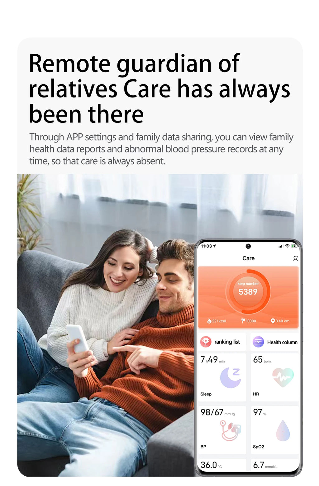 Novo Relógio de Saúde 2026: Medição Precisa de Pressão Arterial, Ácido Úrico e Lipídios no Sangue – Smartwatch Masculino e Feminino à Prova d'Água com Airbag