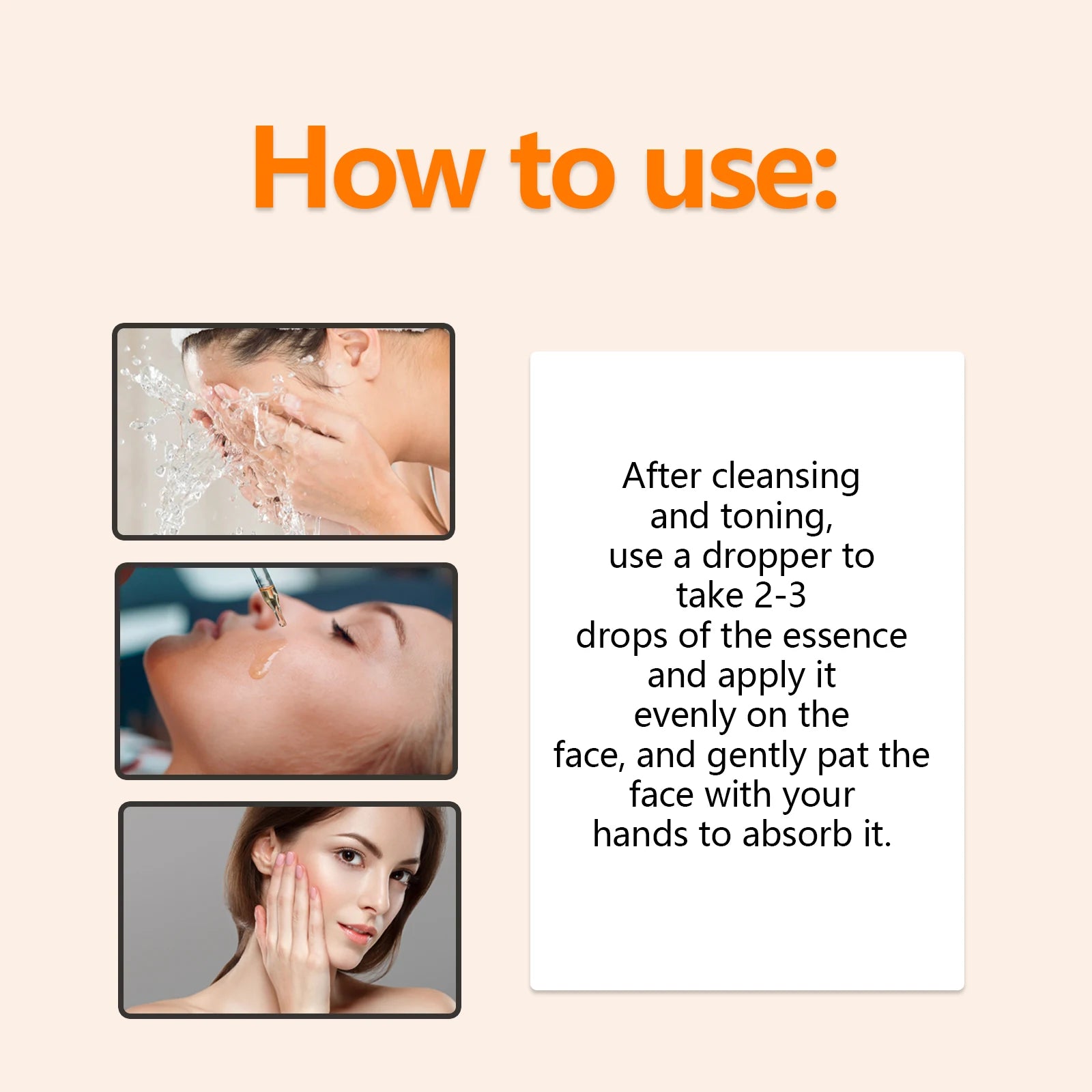 O soro facial com vitamina C reduz linhas finas e ilumina a pele naturalmente sem adição de retinol, óleo de jojoba, produtos de cuidados faciais