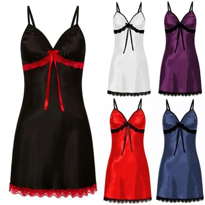 Sexy camisola para mulheres sexy camisola sleepwear plus size renda floral lingerie feminina suspensórios camisola robe babydoll verão