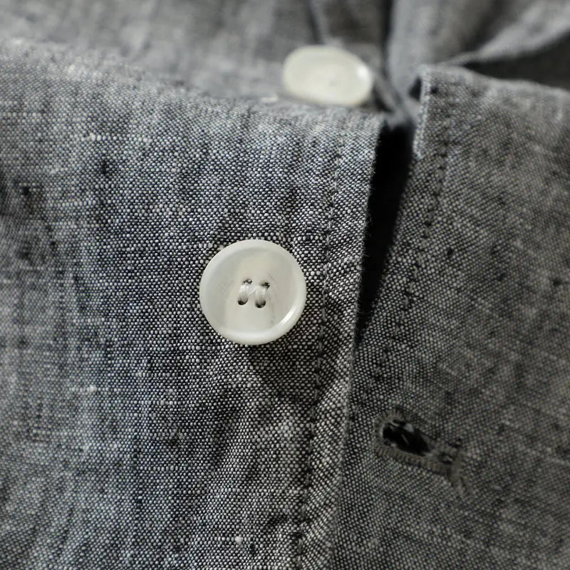 Blazer de Linho Puro - Blazer Masculino Elegante para Eventos ao Ar Livre, Casual, de Alta Qualidade, Tendência para Negócios, Casamentos, Estilo Fino de Cor Pura para Cavalheiros