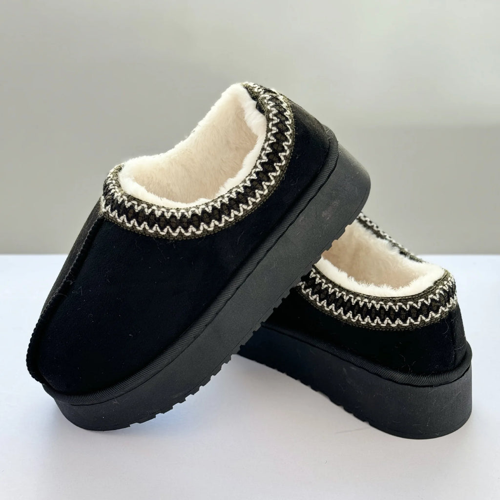 2025 plataforma chinelos macios mulheres/homens casa apartamentos moda pelúcia sapatos de inverno senhoras casa elegante calçados casuais tamanho grande