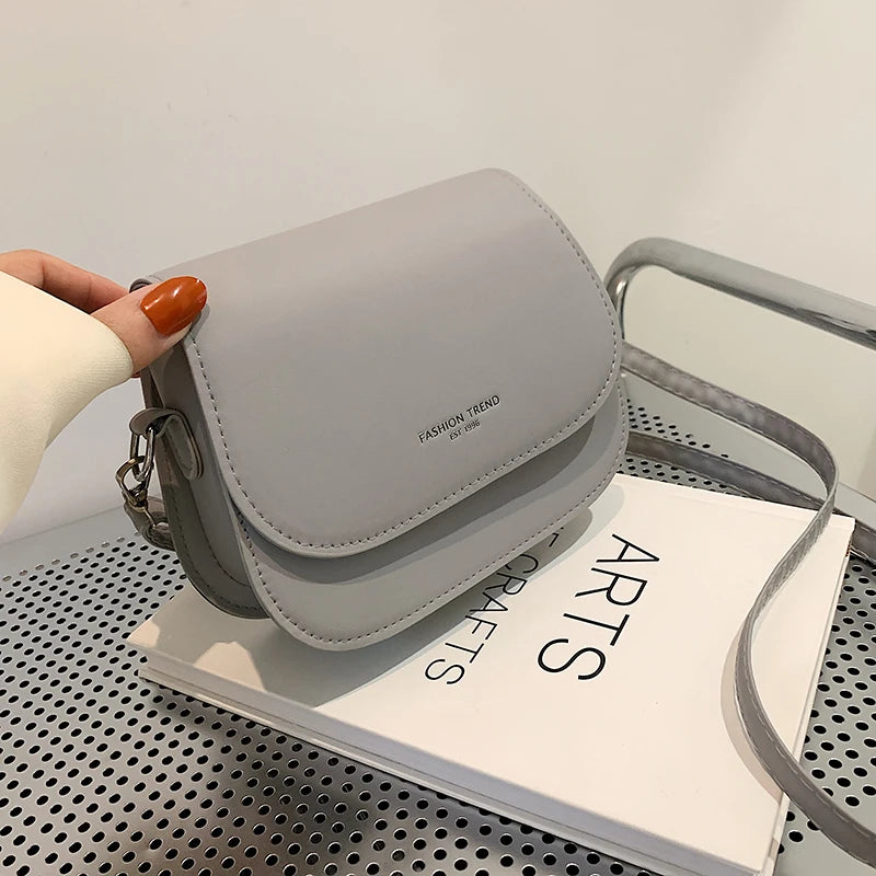 Yogodlns na moda sela bolsa de ombro feminina couro do plutônio crossbody saco simples cor sólida aleta saco do mensageiro designer bolsas bolsa