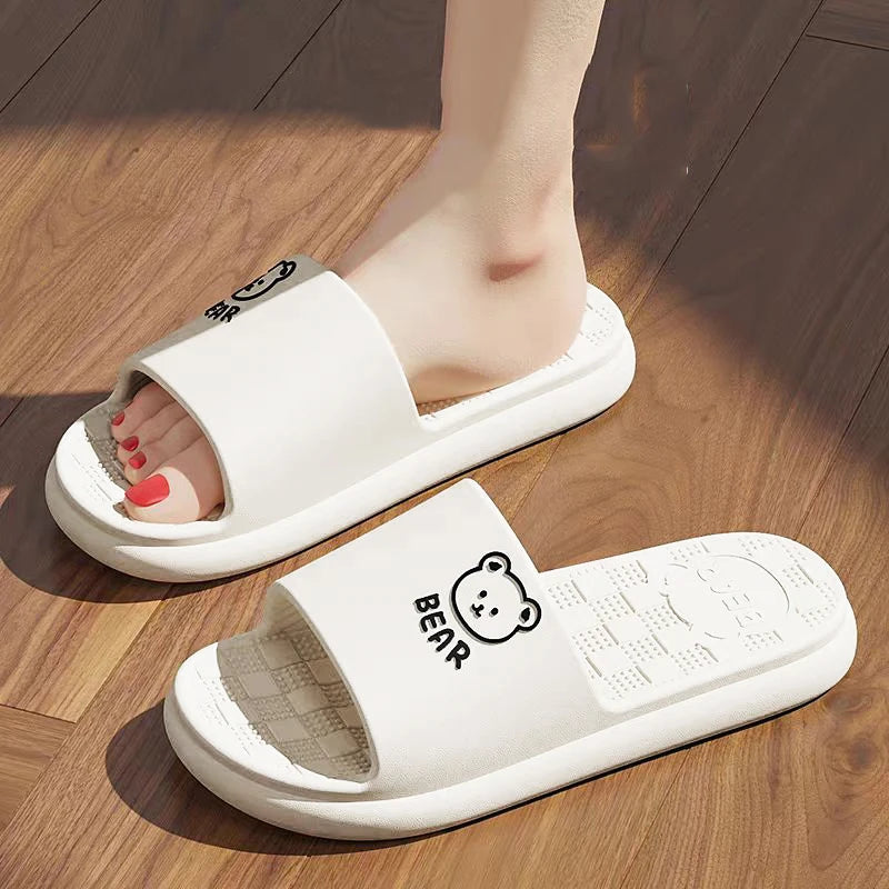 Mulheres verão conciso eva chinelos homens macios casa slides casais banheiro sandálias antiderrapantes adultos confortáveis sapatos de praia ao ar livre