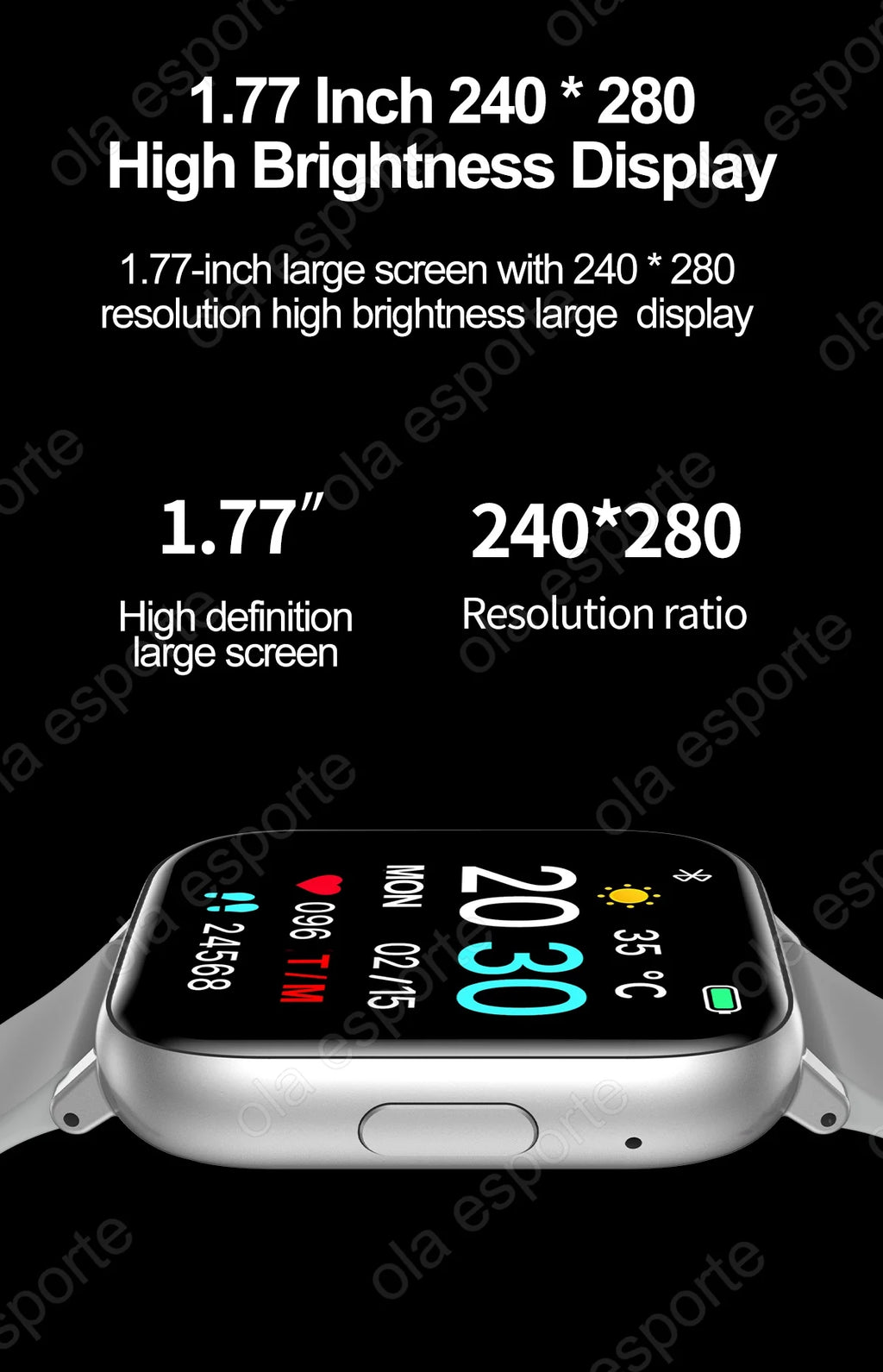 Relógio inteligente 2025 bluetooth chamada sono freqüência cardíaca monitoramento de saúde gps relógios para homens mulheres esporte fitness à prova dwaterproof água smartwatch
