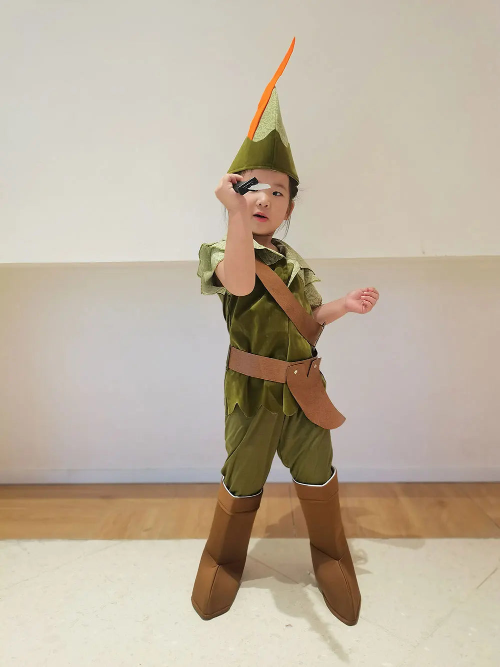 Peter pan cosplay traje de halloween festa das crianças verde elfo roupas natal presente das crianças palco jogar desempenho traje