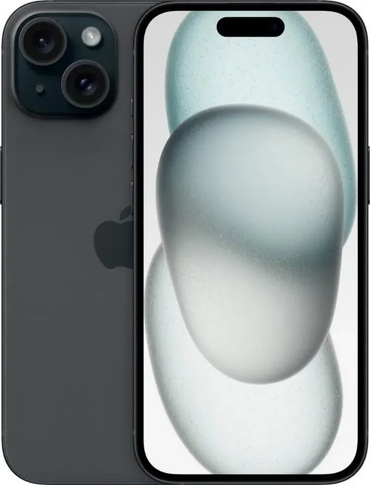 Telefone original iphone 15 dual esim 6.1 "genuíno super retina xdr oled 128/256gb rom 6gb ram id facial nfc a16 5g telefone celular