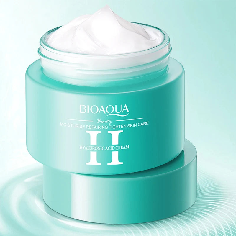 2 pçs/kit bioaqua ácido hialurônico conjuntos de cuidados com a pele rosto creme para os olhos hidratante hidratante endurecimento cremes faciais cuidados com a pele do rosto