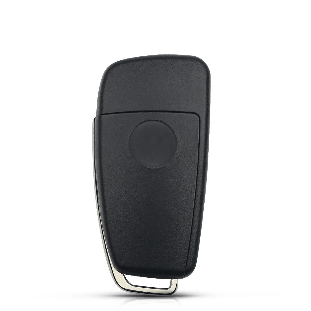 Keyyou substituição dobrável flip remoto chave do carro caso escudo 3 botão para audi sem lâmina