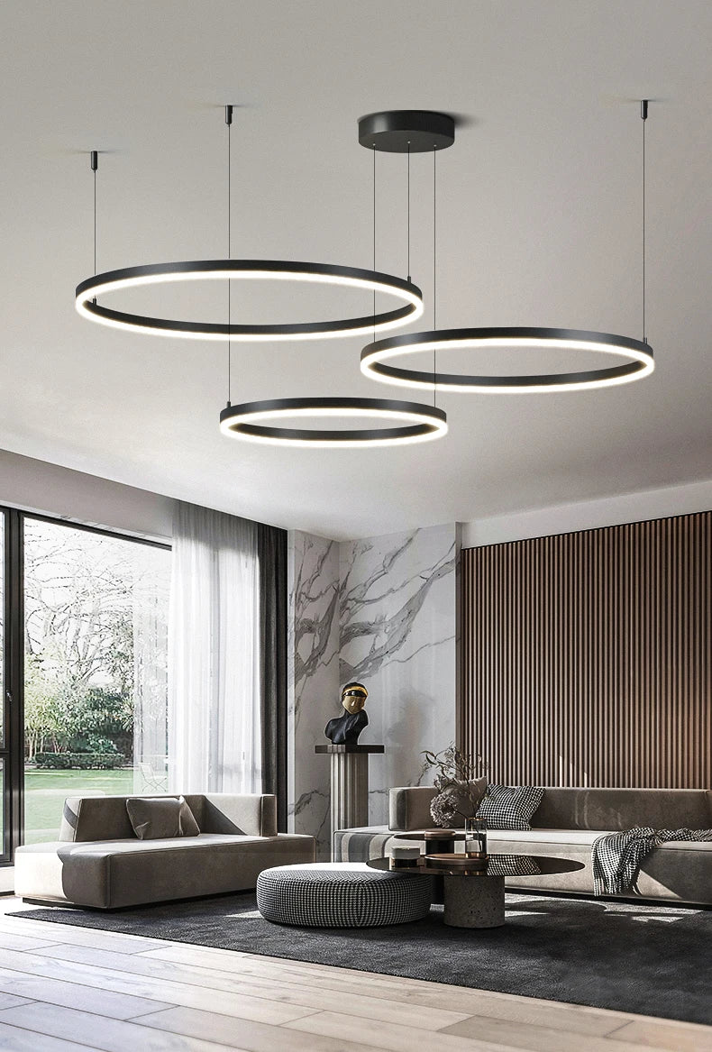 Decoração moderna para casa luzes led pingente luz lâmpadas para sala de estar lustres para sala de jantar pendurado luz iluminação interior