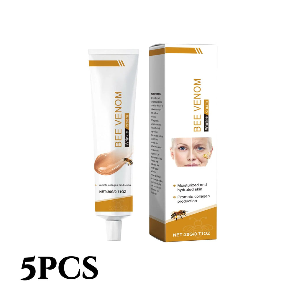 Creme Facial Avançado com Veneno de Abelha - Botax da Natureza para Lifting e Firmeza Instantâneos, Hidratante Antienvelhecimento com Mel de Manuka e Colágeno