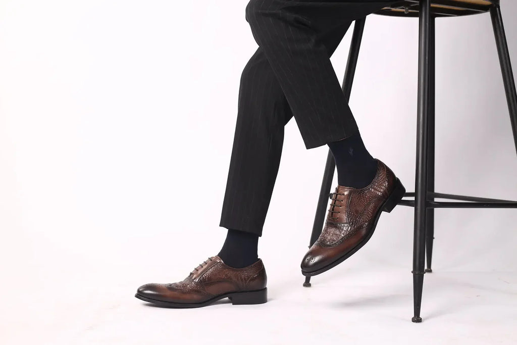 Sapatos casuais masculinos de estilo britânico de luxo escritório oxford sapatos de couro masculinos confortáveis resistentes ao desgaste sapatos formais masculinos de tamanho grande