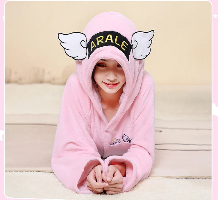 Roupão Infantil Absorvente Quente Robe Banho Bebé Macio Crianças Toalha Capuz Banho Grande Toalha Banho Bebé Roupa Banho Praia Robe Menina Pijama Menino Casa Toddler Lar
