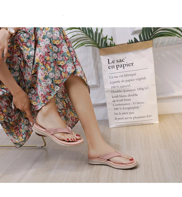 Dropshipping atacado preço das mulheres flip-flops tamanho grande sola macia chinelos personalizados para as mulheres sandale femme eté 2023 luxe