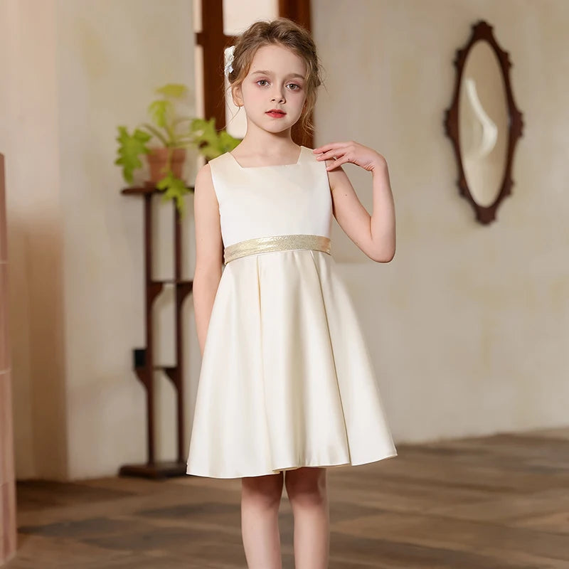 Fantasia princesa cerimônia de casamento vestido festivo para a menina crianças traje da dama de honra luxo piano desempenho vestidos crianças roupas