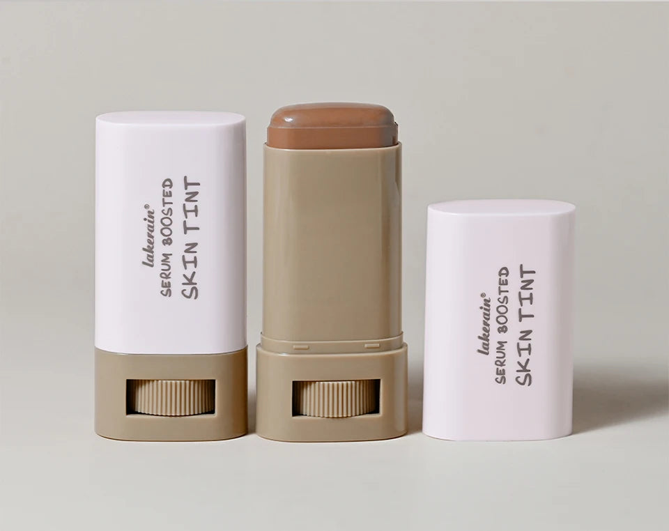 Borracha mágica fundação vara soro impulsionado matiz da pele fundação vara suave plumper altura cobertura viagem bronze fundação