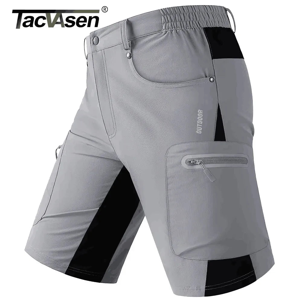 TACVASEN-Camisas leves de manga comprida para homens, camisa de secagem rápida para caminhadas, camisas de nylon para trabalho ao ar livre, carga para o verão