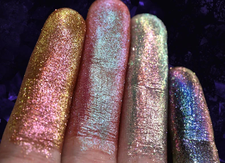 Diamante rosa batom metálico glitter batom à prova dwaterproof água brilhante perolado azul escuro vermelho fosco brilho labial halloween lábios maquiagem