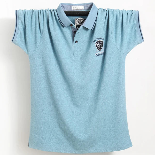 2025 nova chegada moda masculina camisa polo marca polo masculina algodão respirável polo dupla listra lateral fino ajuste