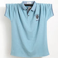 2025 nova chegada moda masculina camisa polo marca polo masculina algodão respirável polo dupla listra lateral fino ajuste