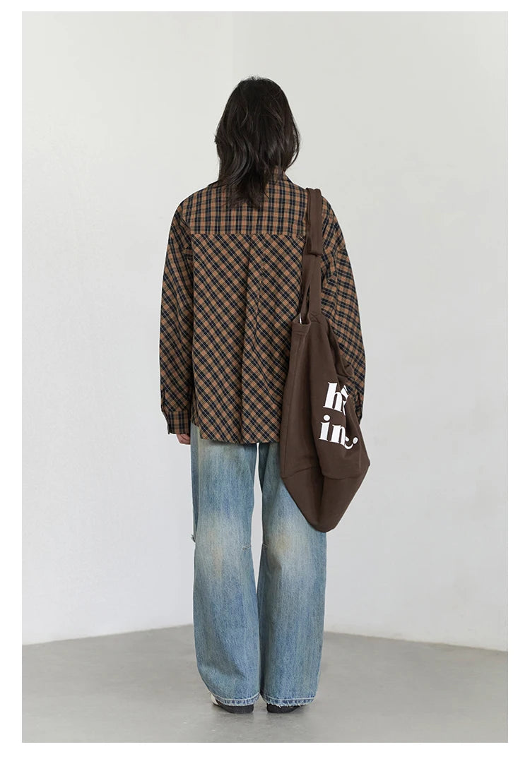 Chic ven retro calças de brim femininas soltas casuais nova cintura alta pernas largas denim calças femininas primavera outono 2025