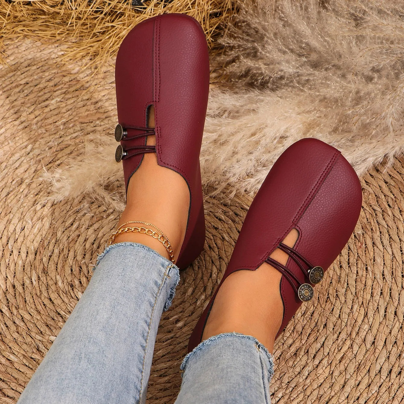 Mulheres apartamentos sapatos 2024 nova primavera outono casual confortável sapatos de barco mocassins dedo do pé redondo ballet ao ar livre fundo macio sapatos planos
