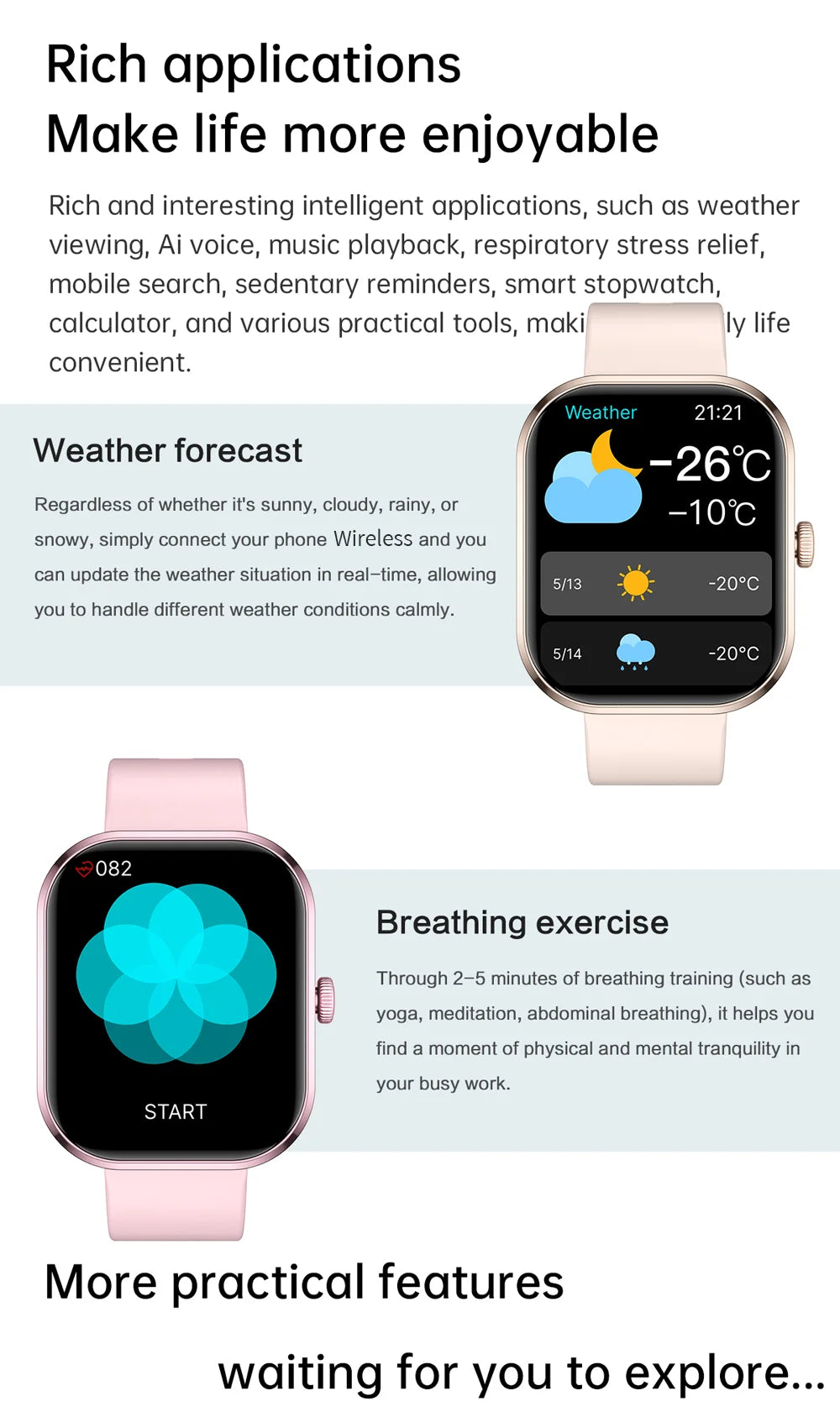 Lige 2.01 "tela hd relógio personalizado rosto relógio inteligente feminino à prova dwaterproof água esporte senhoras relógios bt chamada monitor de saúde feminino smartwatch