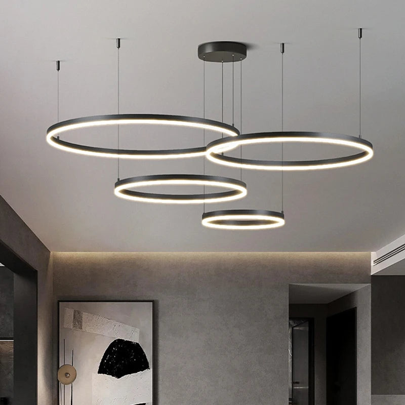 Decoração moderna para casa luzes led pingente luz lâmpadas para sala de estar lustres para sala de jantar pendurado luz iluminação interior