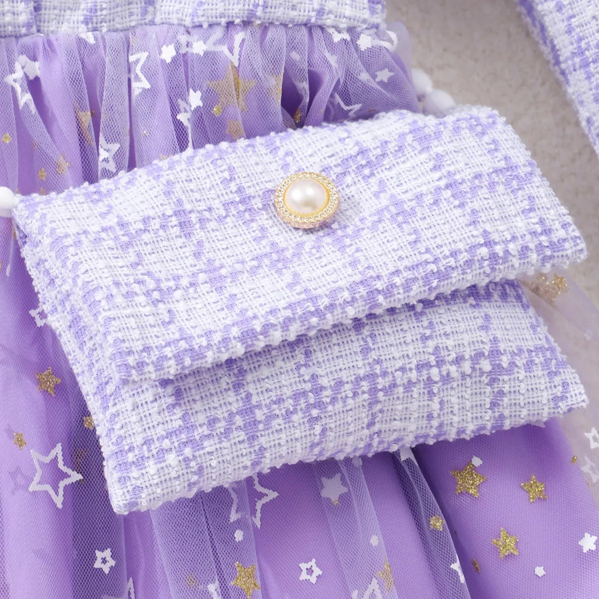 Outono e inverno vestido para crianças roupas da menina crianças vestidos de festa roxo xadrez manga longa botão crianças outfit 8 9 10 11 12 anos
