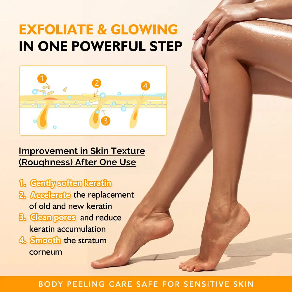 200ml Spray Esfoliante KOEC com Ácido Kójico e Cúrcuma Suaviza, Ilumina, Hidrata, Remove Células Mortas, Melhora a Textura da Pele e Limpa os Poros.