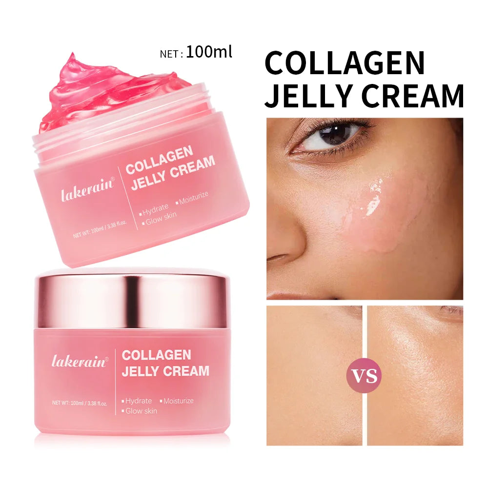 Creme facial de colágeno antienvelhecimento, 100ml, niacinamida, gel hidratante para apertar, calmar a firmeza, cuidados com a pele