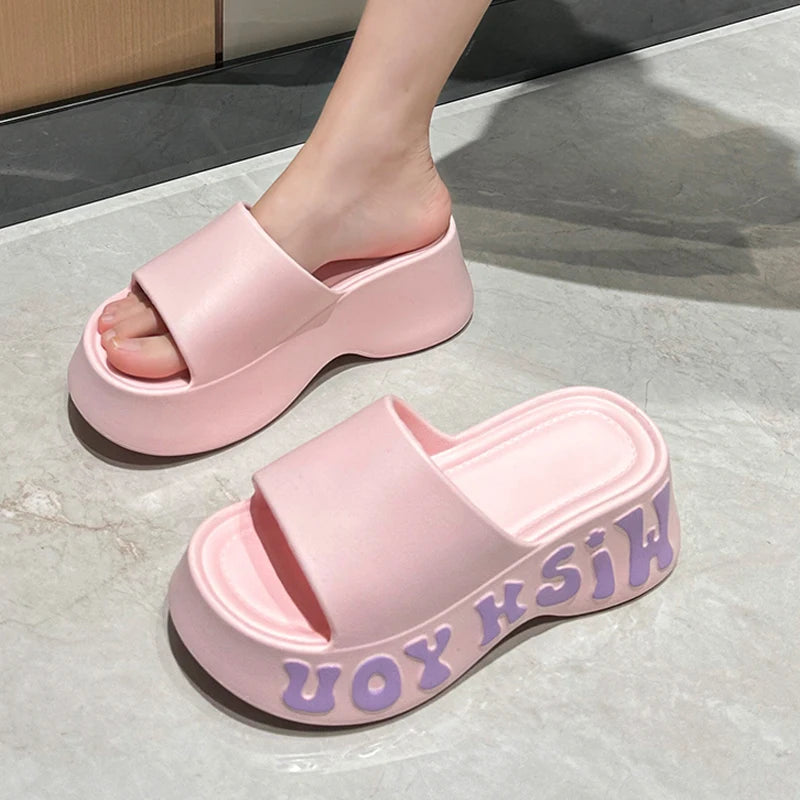 2025 nova tendência conciser verão senhoras sapatos ao ar livre slides aconchegantes sola macia calças sandálias para casa para mulheres chinelos flip flops