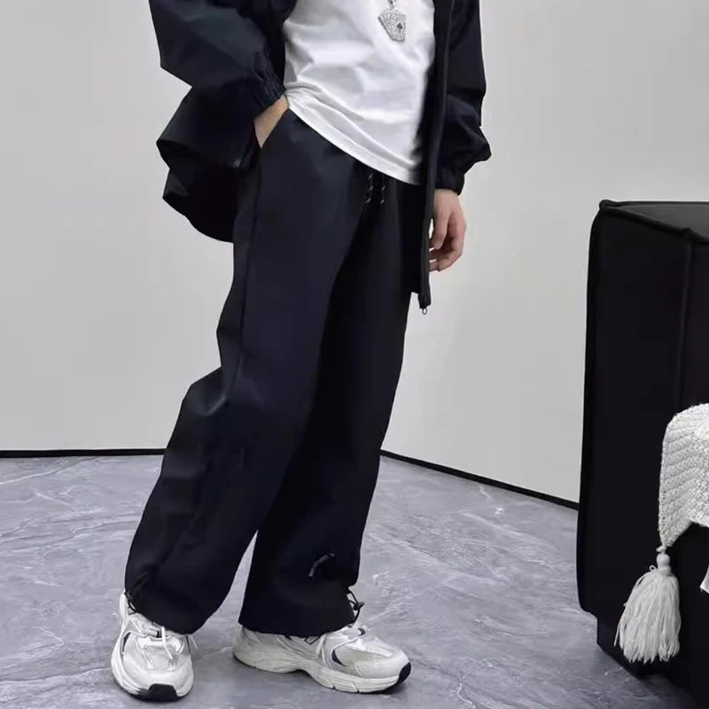 Moda meninos calças de lã outono inverno crianças casuais calças esportivas adolescente à prova de vento calças quentes crianças roupas 4-14 anos