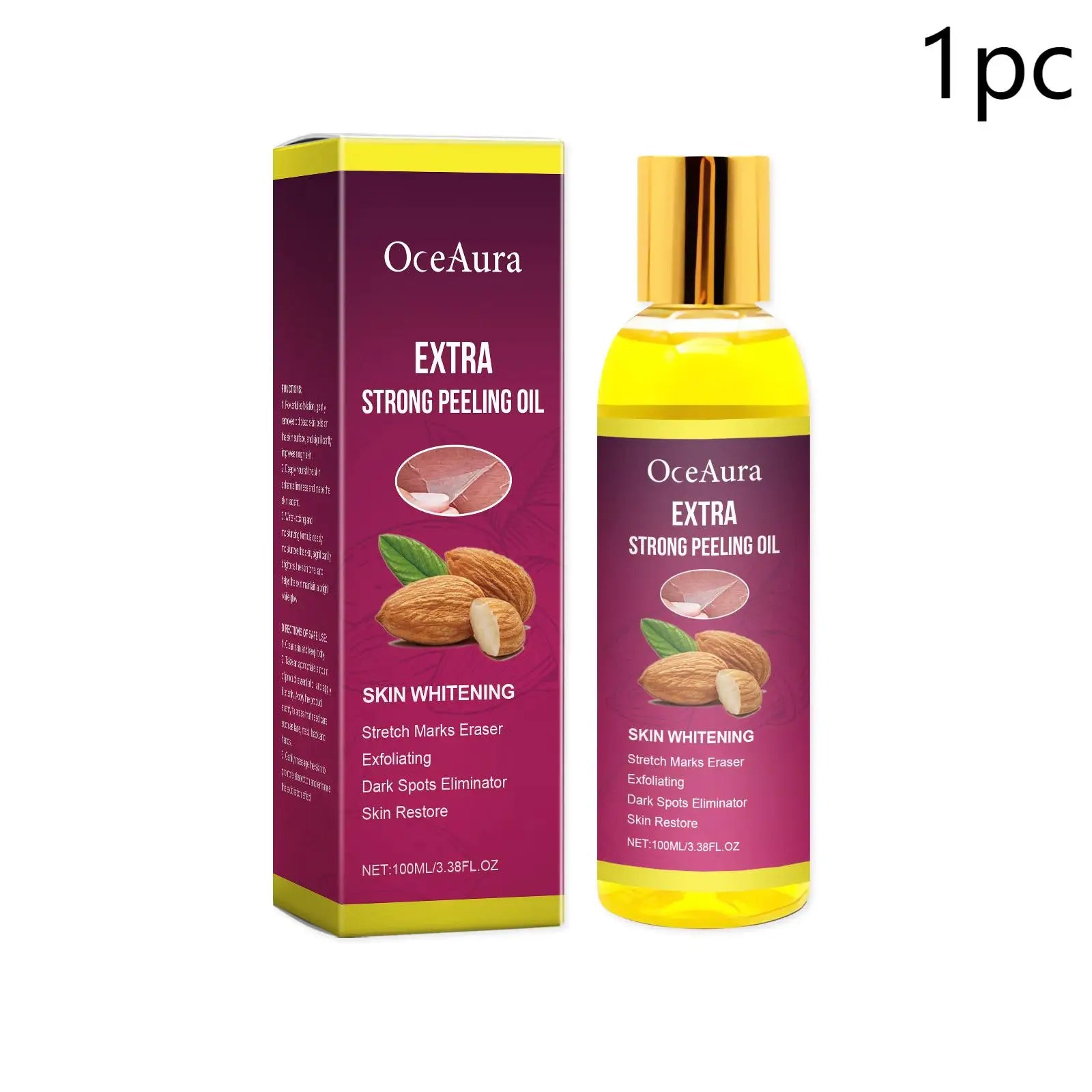 Óleo esfoliante corporal, limpeza e nutritivo para cuidados com a pele seca, tratamento de polimento para pele brilhante