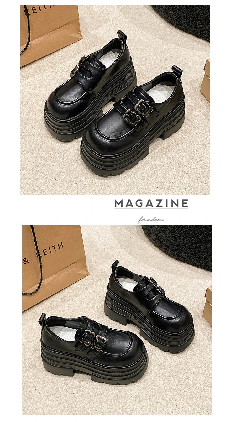 10cm plataforma feminina mocassins sapatos apartamentos casuais aconchegantes sapatos esportivos mulher 2024 tendência outono designer tênis andando mujer zapatos