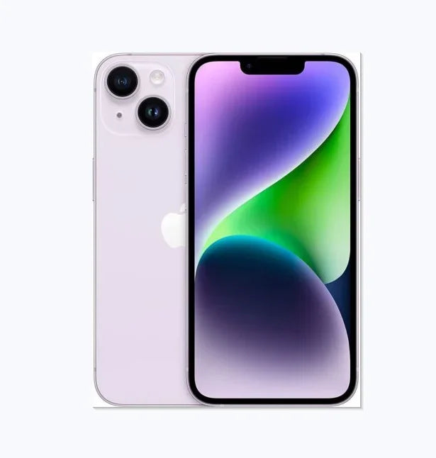 100% original iPhone 14 Dual eSIM Celular 6.1 "OLED Face ID A15 5G Phone Versão dos EUA