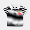 Moda meninos polo camisas de algodão em linha reta formal criança camiseta verão crianças roupas dos miúdos