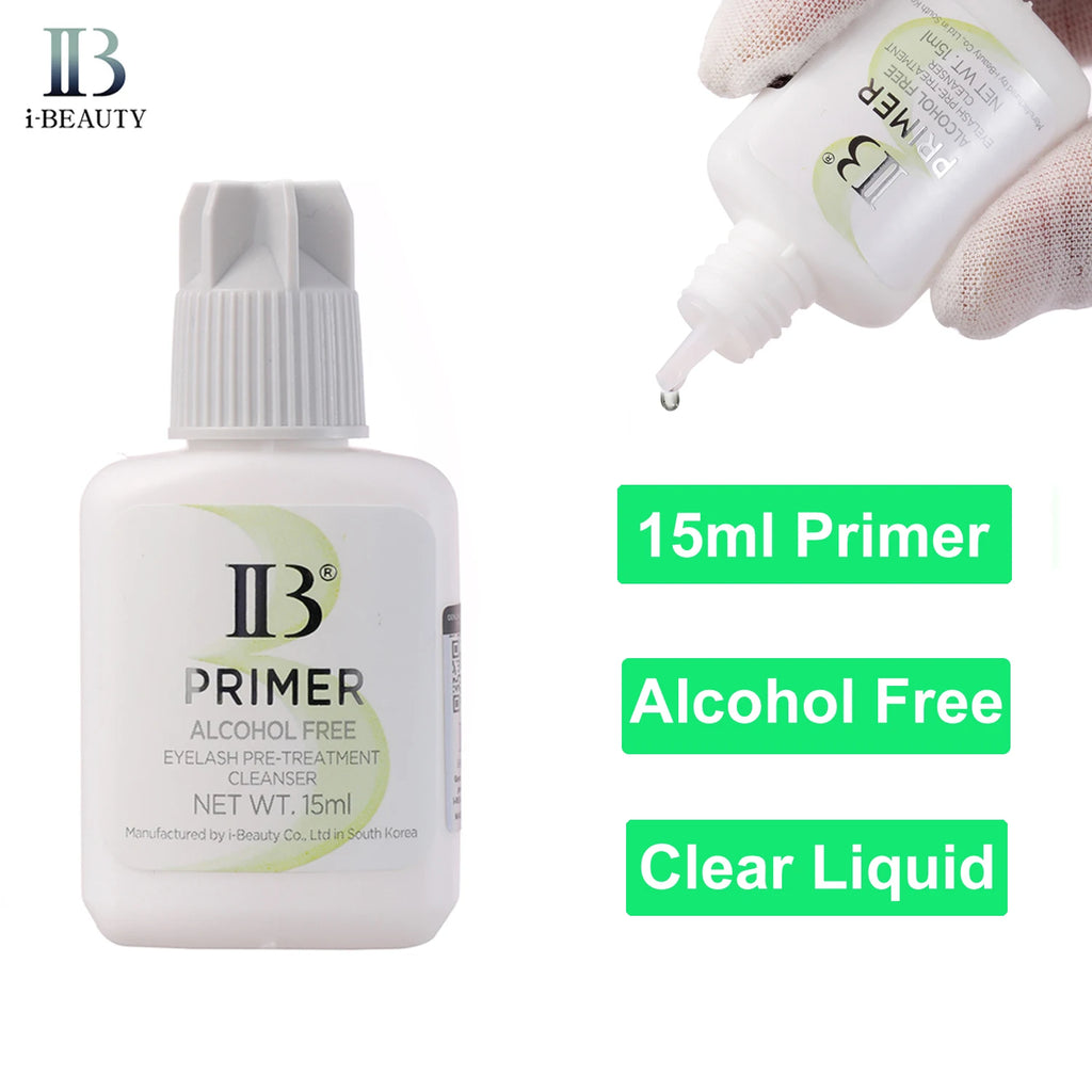 I Beauty-Eyelash Extension Glue Primer Series, Banana, Coco, Perfume de Rosa, Sem Álcool, IB, Cleanser Clear Eyelash, Maquiagem