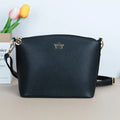 Sacos Crossbody De Couro PU Para As Mulheres, Design Casual, Bolsa De Ombro Da Moda, Coroa De Metal, Bolsas Femininas Shell