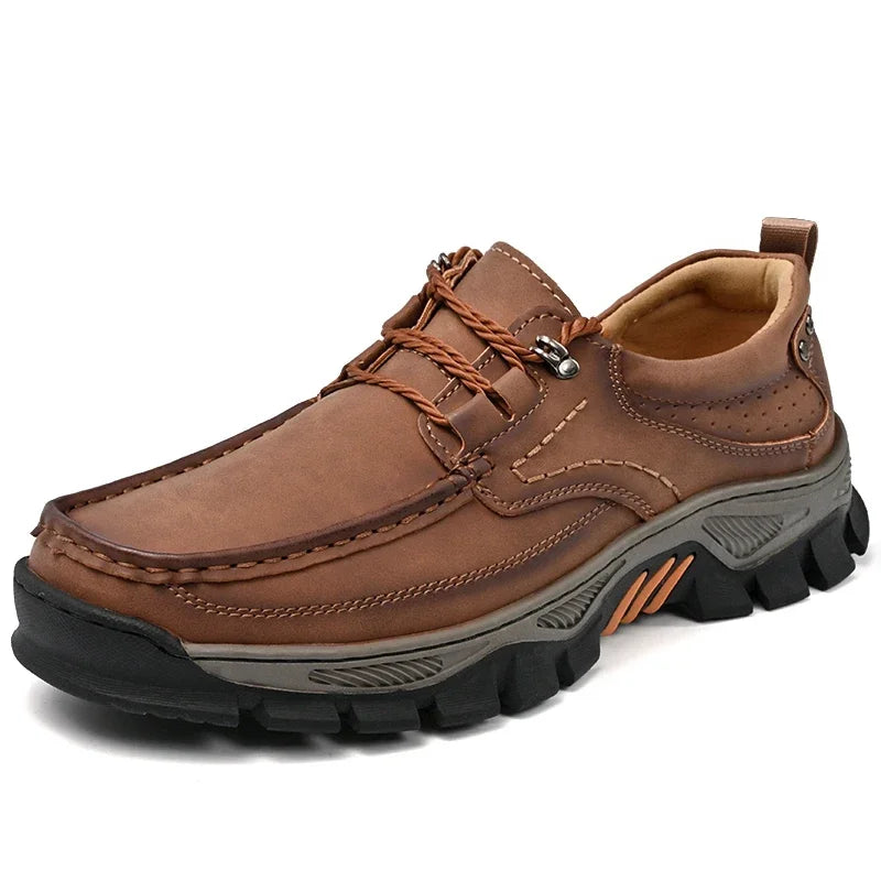 Nova chegada dos homens sapatos casuais feitos à mão mocassins de couro genuíno confortáveis sapatos de caminhada masculinos mocassins de qualidade tênis masculinos