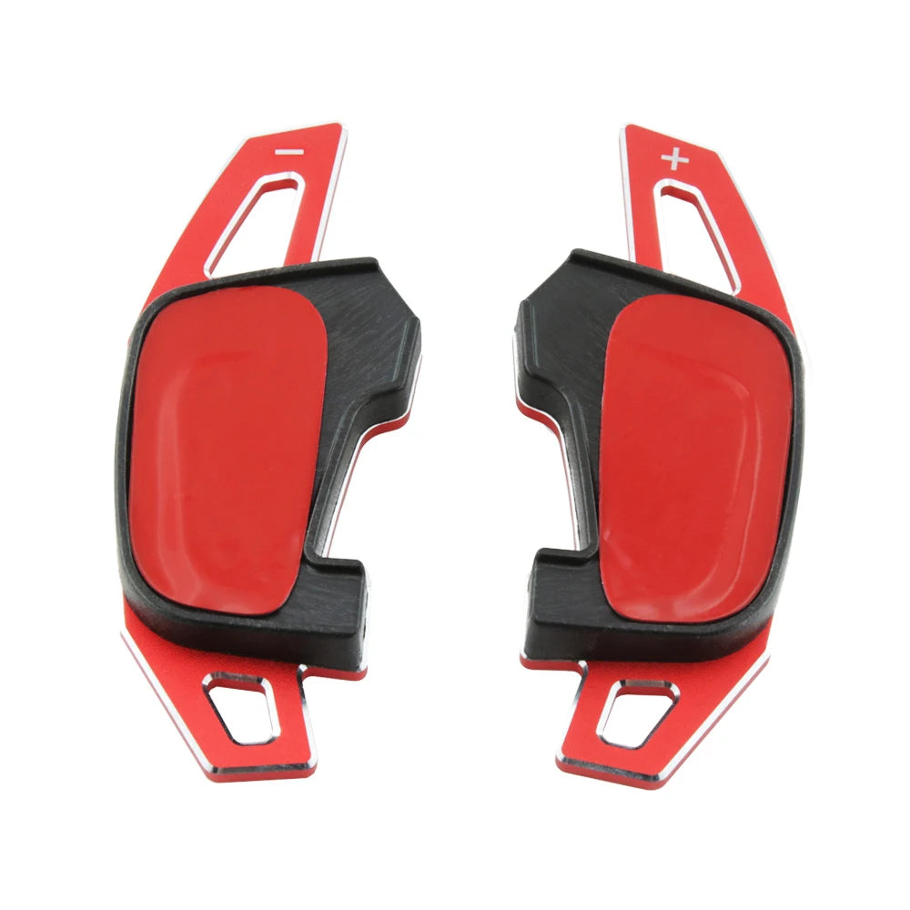 Volante do carro dsg shift pás extensão shifters adesivos para Volkswagen Golf 7 MK7 GTI GTE 2015 2016 2017 Jetta GLI Tiguan R Line 2018 2019 2020 2021 acessórios do carro