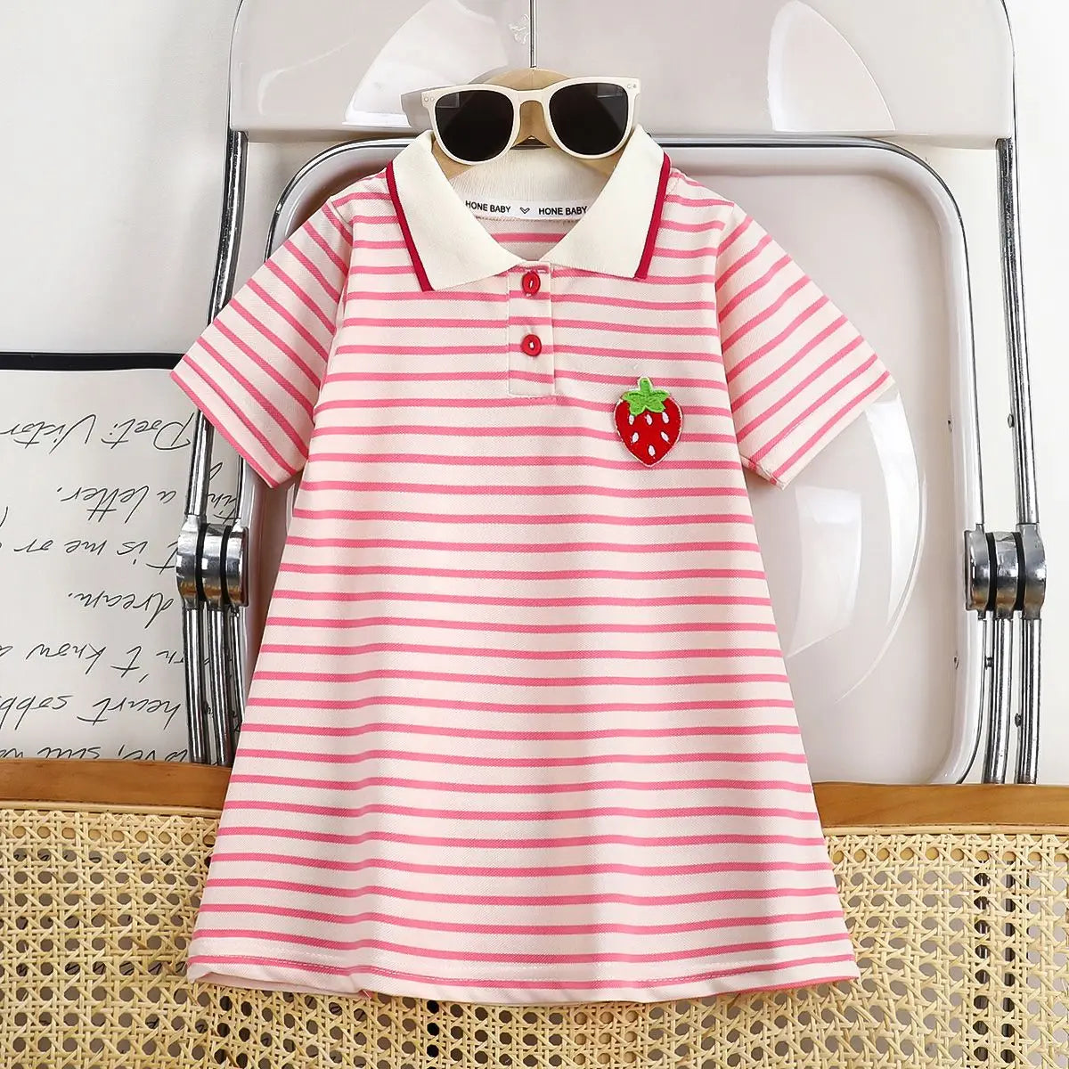 Novo Vestido Estilo Coreano 2026 para Crianças, Vestido de Verão Doce com Alças e Tule para Meninas