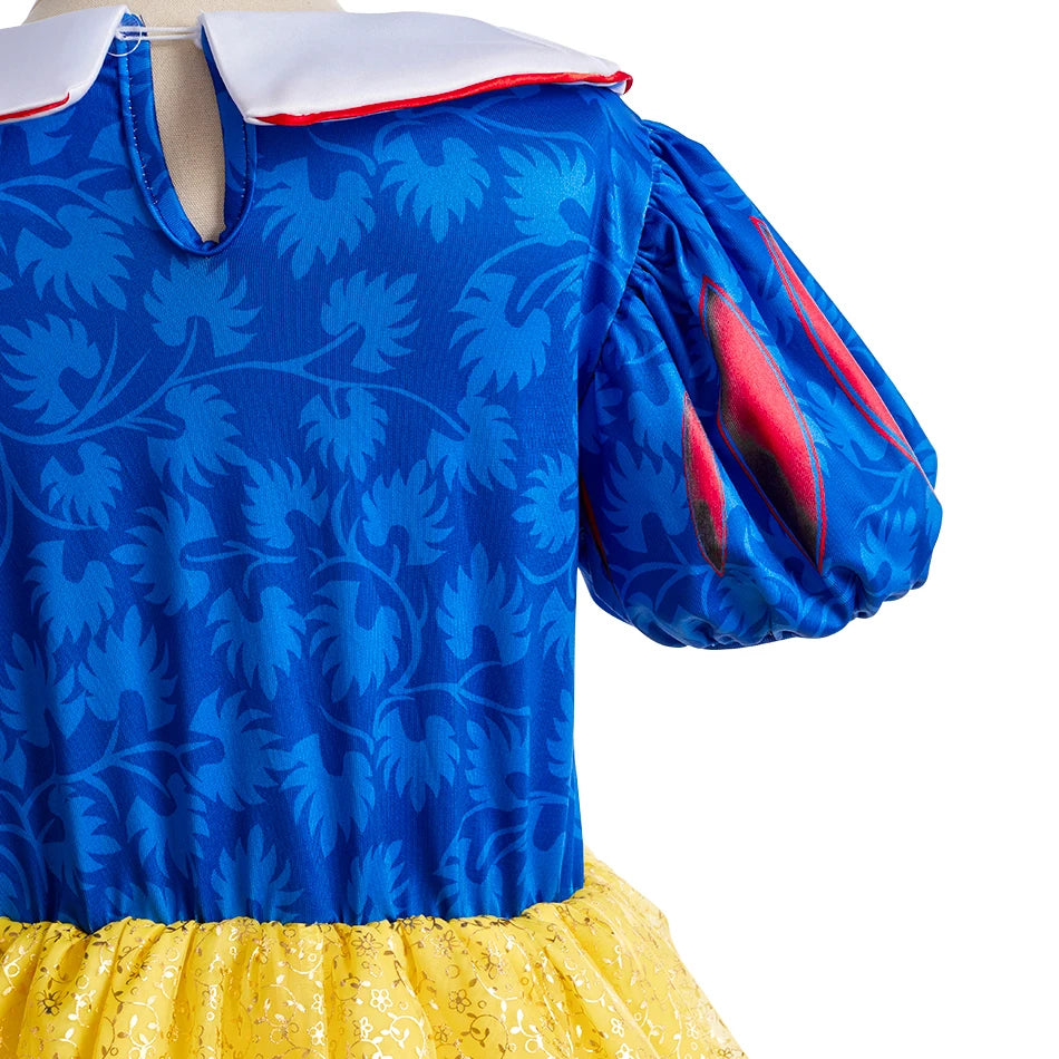 Crianças neve branca cinderela aurora anna elsa traje menina cosplay vestido crianças encanto mirabel pequena sereia roupas de halloween
